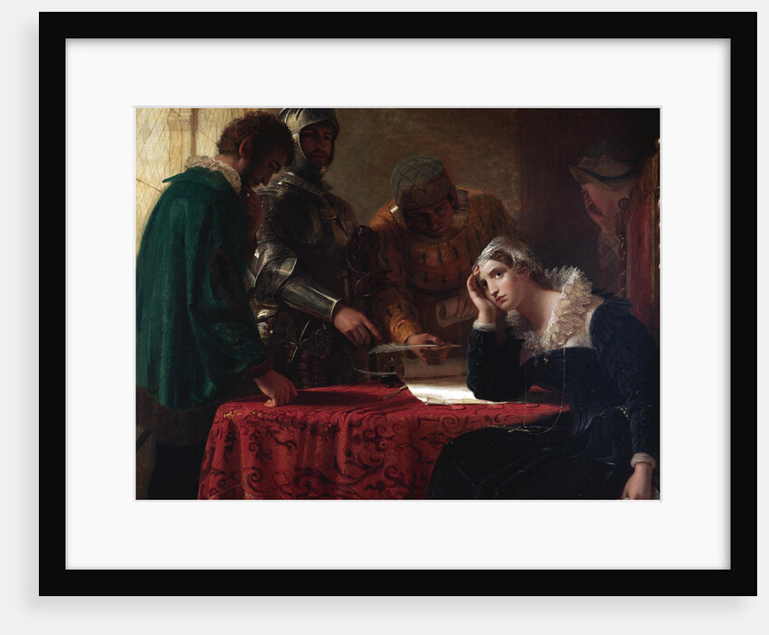 The Abdication of Mary, Queen of Scots by Anonymous