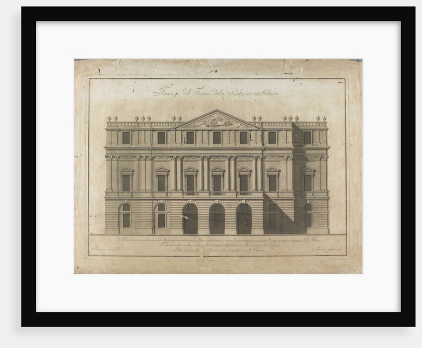 Teatro alla Scala. Project by Anonymous