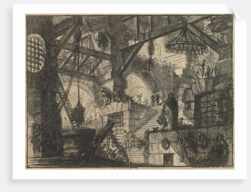 From the series The Imaginary Prisons (Le Carceri dInvenzione) by Anonymous