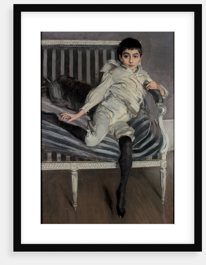 Portrait of the Young Subercaseaux by Anonymous