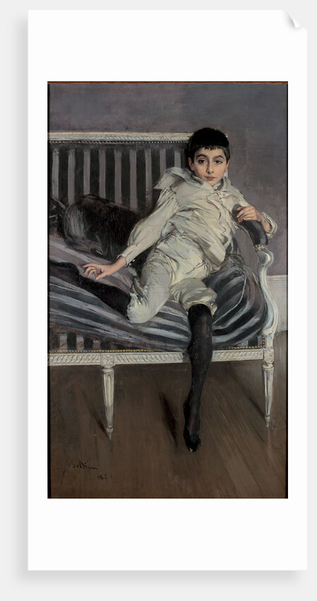 Portrait of the Young Subercaseaux by Anonymous