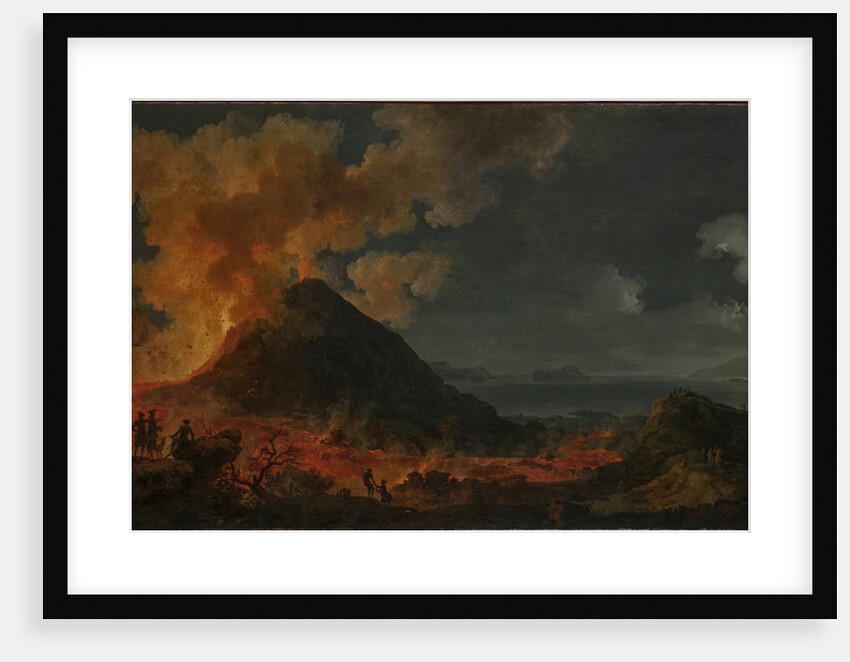 The eruption of Vesuvius by Anonymous