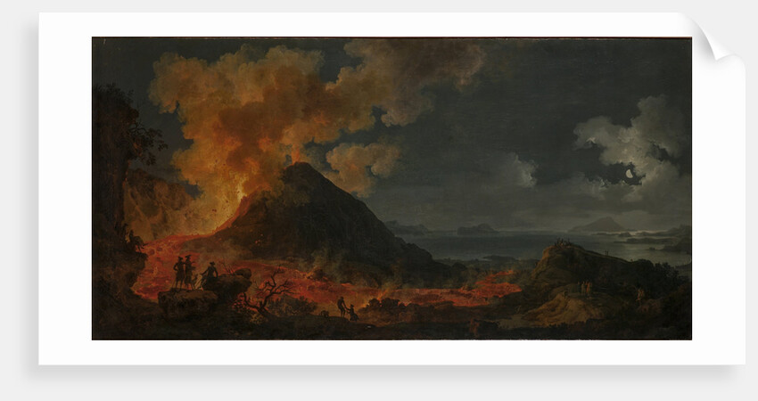 The eruption of Vesuvius by Anonymous