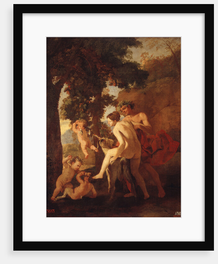 Venus, Faun and Putti by Anonymous