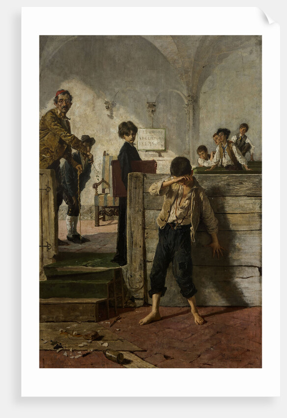The schoolmaster by Anonymous