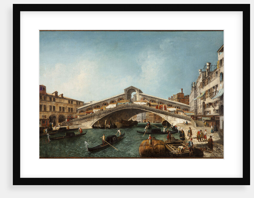 The Rialto Bridge by Anonymous