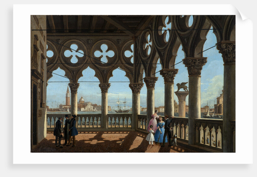 Loggia of the Doges Palace by Anonymous