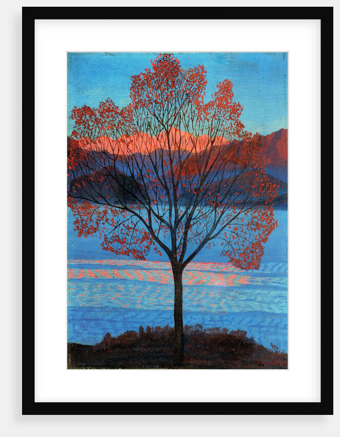 Landscape at the First Rays of Sun by Anonymous