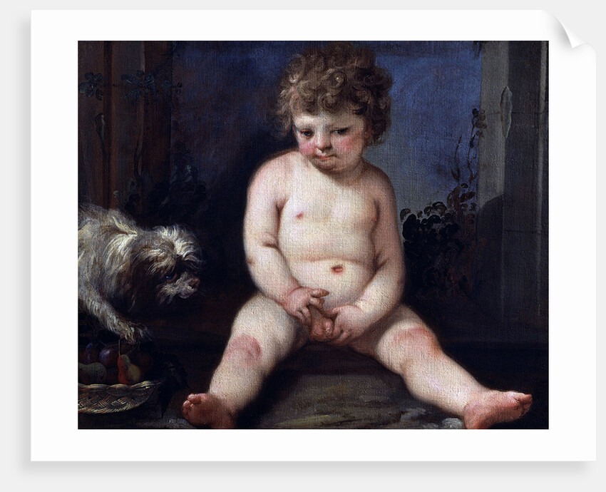 Cupid peeing by Anonymous