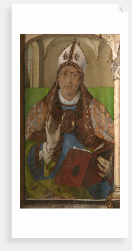 Saint Ambrose, Archbishop of Milan by Anonymous