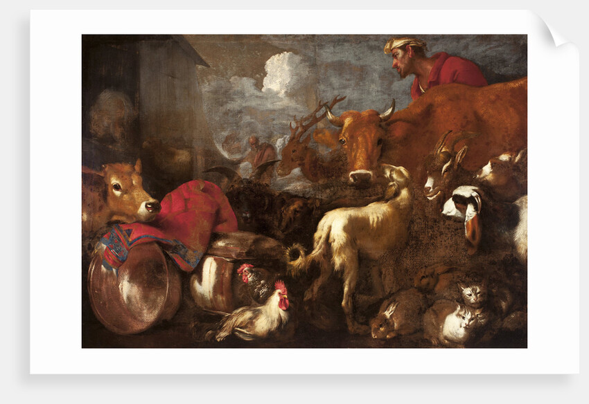 The Animals Board Noahs Ark by Anonymous