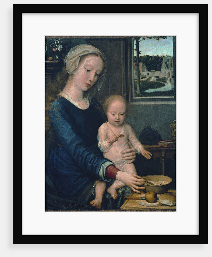 Madonna and Child with the Milk Soup (Madonna della Pappa) by Anonymous