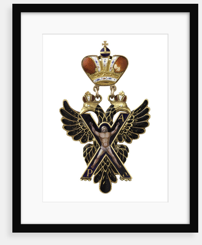 Badge of the Order of St. Andrew the Apostle the First-Called by Anonymous