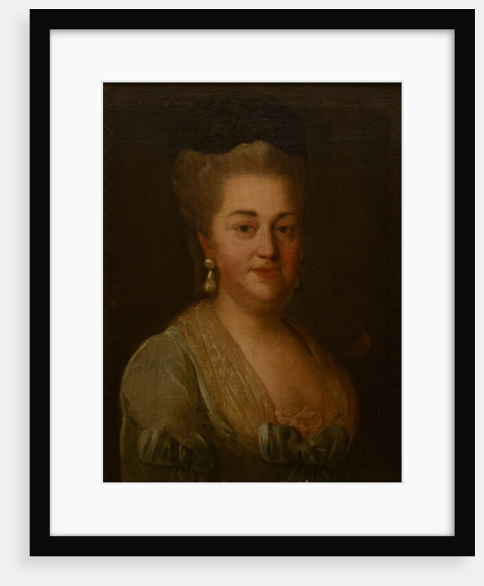 Portrait of Anastasia Mikhailovna Zagryazhskaya by Anonymous