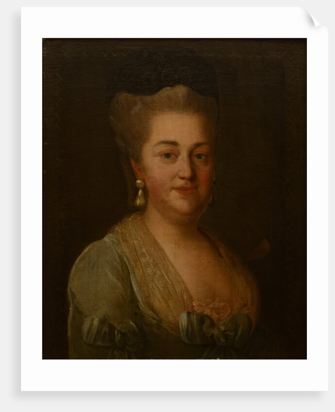 Portrait of Anastasia Mikhailovna Zagryazhskaya by Anonymous
