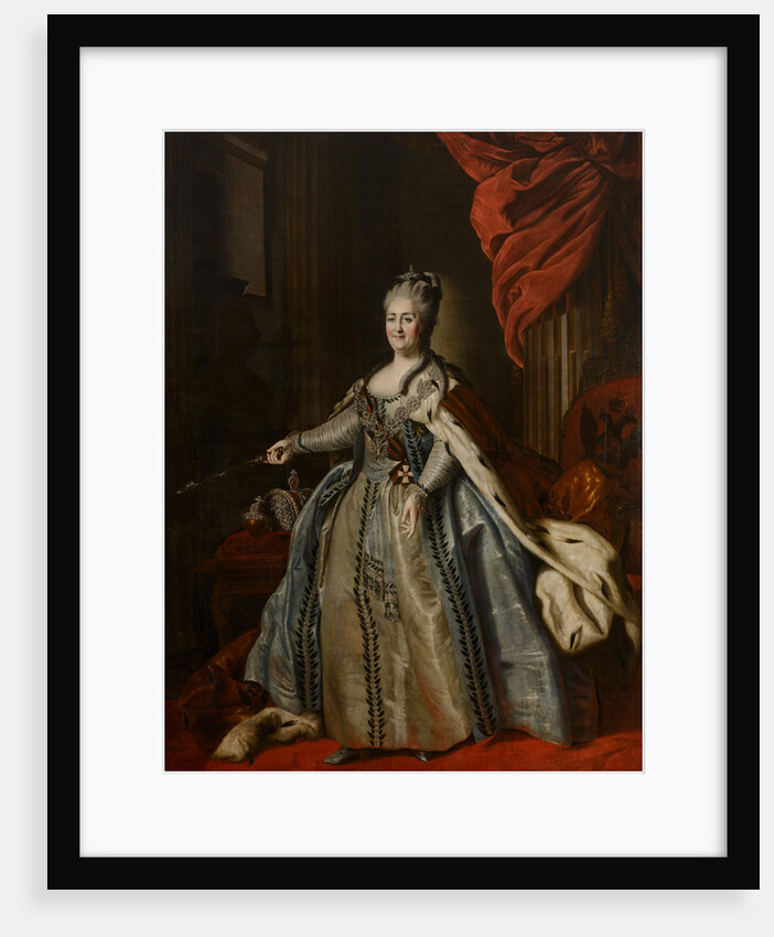 Portrait of Empress Catherine II by Anonymous