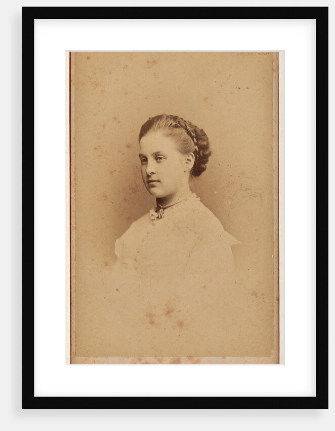 Portrait of Grand Duchess Olga Constantinovna of Russia by Anonymous