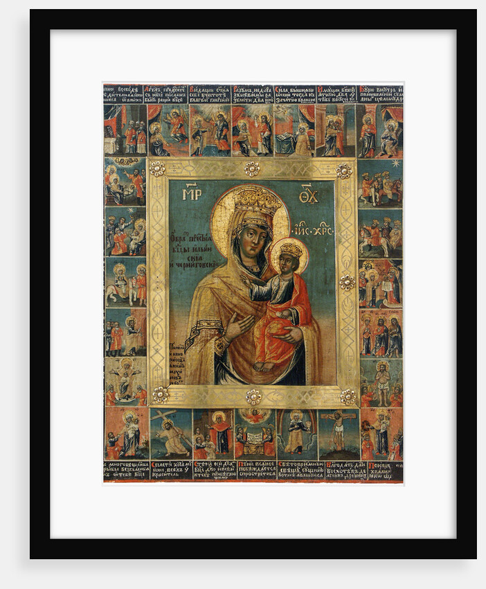 The Ilyin-Chernigov Icon of the Mother of God by Anonymous