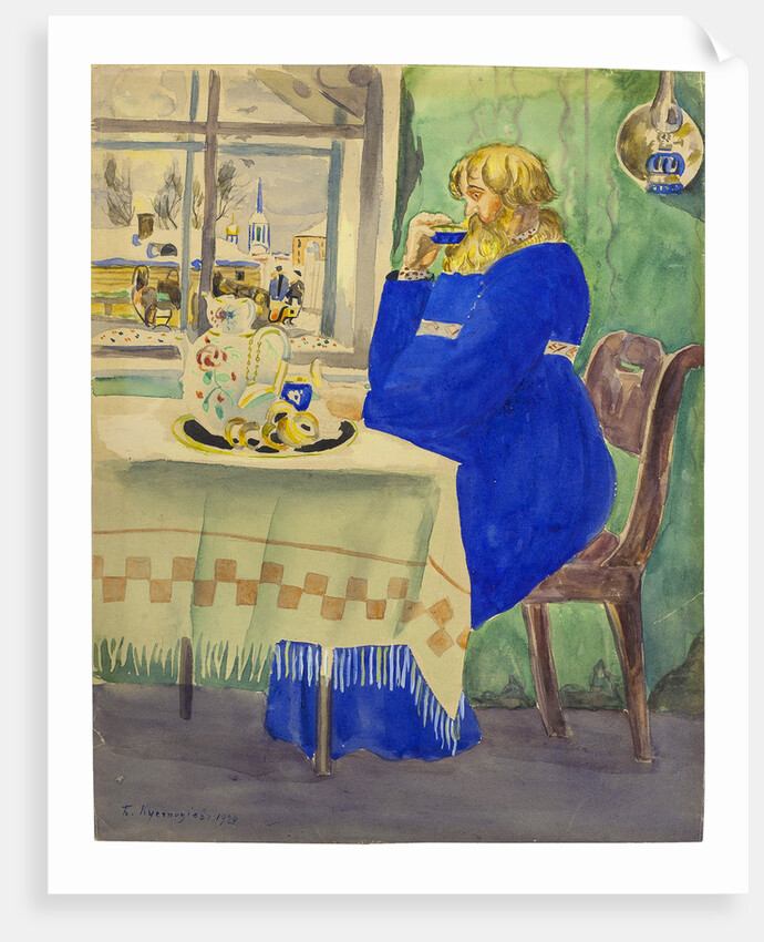 The coachman in Traktir by Anonymous