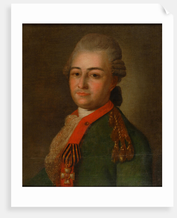 Portrait of Pyotr Alexeyevich Akinfov by Anonymous