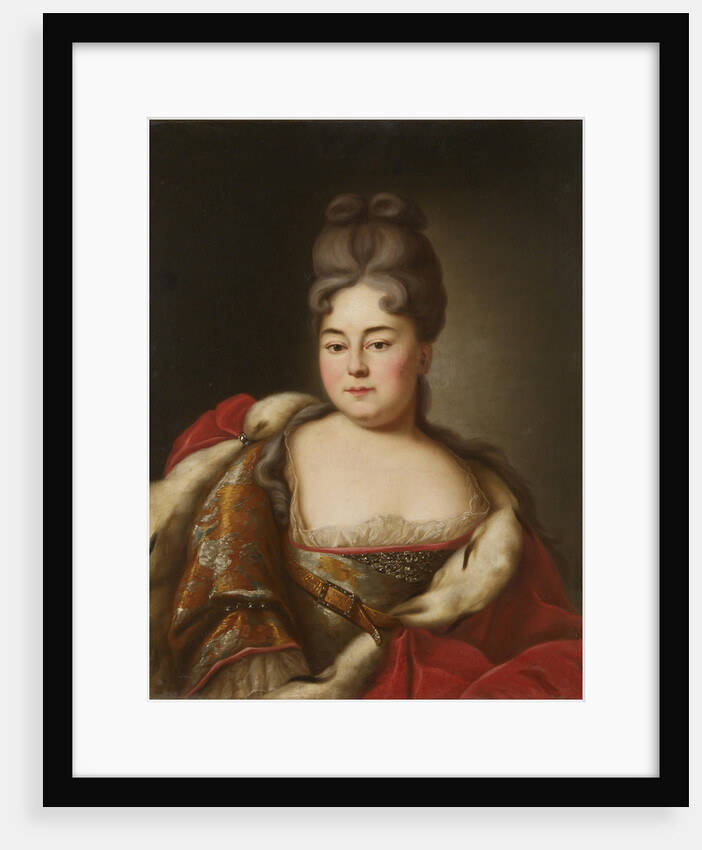 Portrait of Grand Duchess Natalya Alexeevna of Russia, sister of tsar Peter the Great by Anonymous
