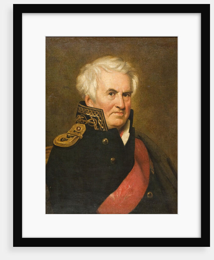 Portrait of the writer and admiral Alexander Semyonovich Shishkov by Anonymous