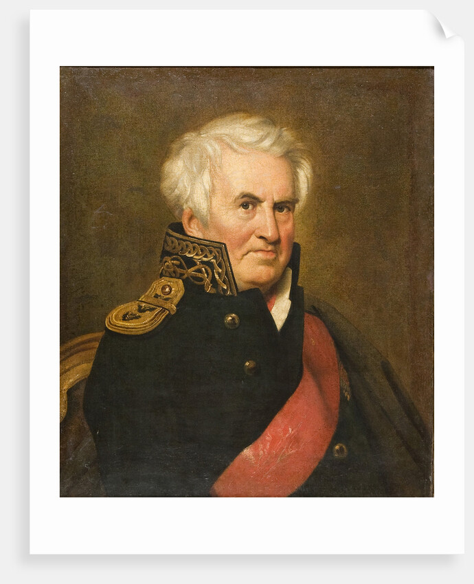 Portrait of the writer and admiral Alexander Semyonovich Shishkov by Anonymous