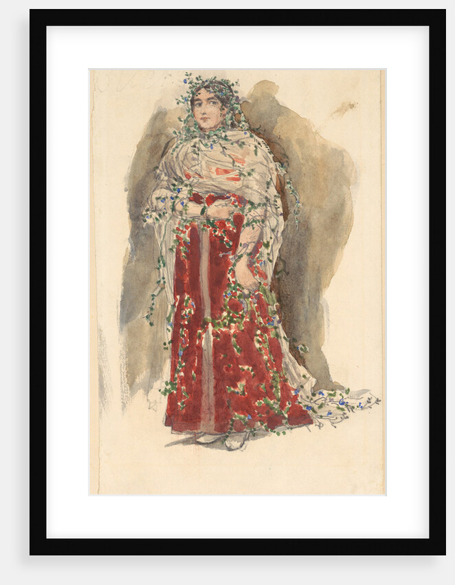 Spring. Costume design for the theatre play Snow Maiden by Alexander Ostrovsky by Anonymous