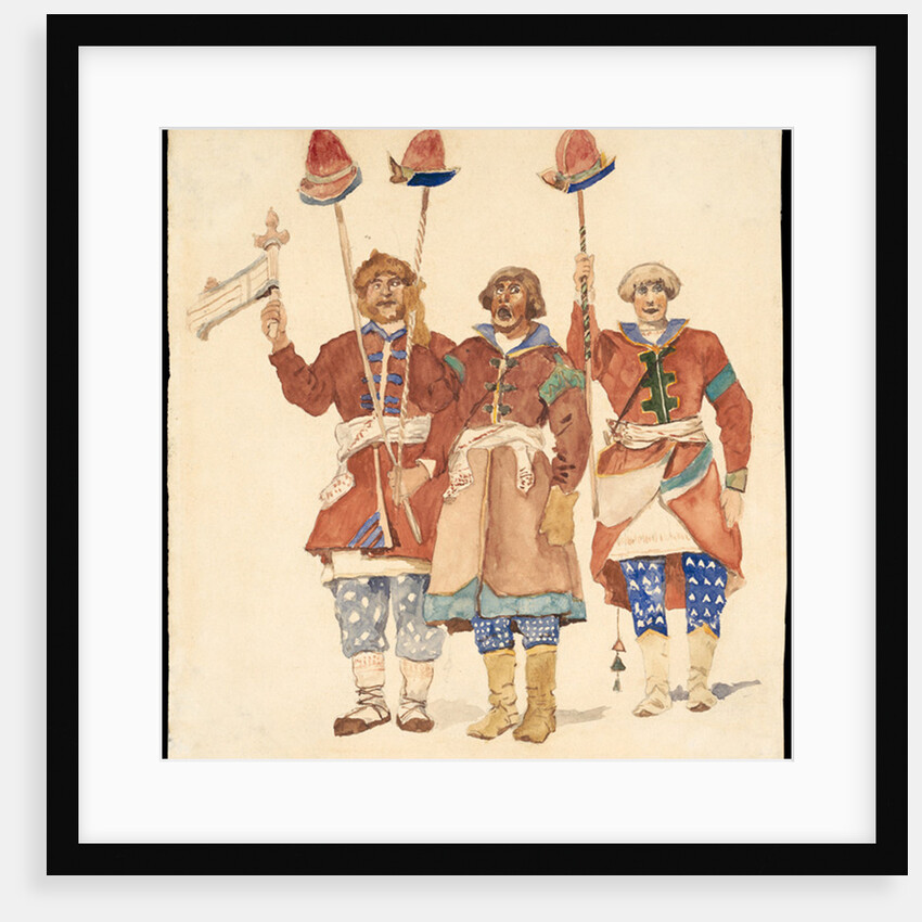 Costume design for the theatre play Snow Maiden by Alexander Ostrovsky by Anonymous