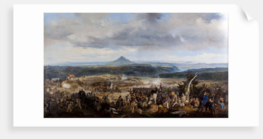 The Battle of Giesshuebel on 1813 by Anonymous
