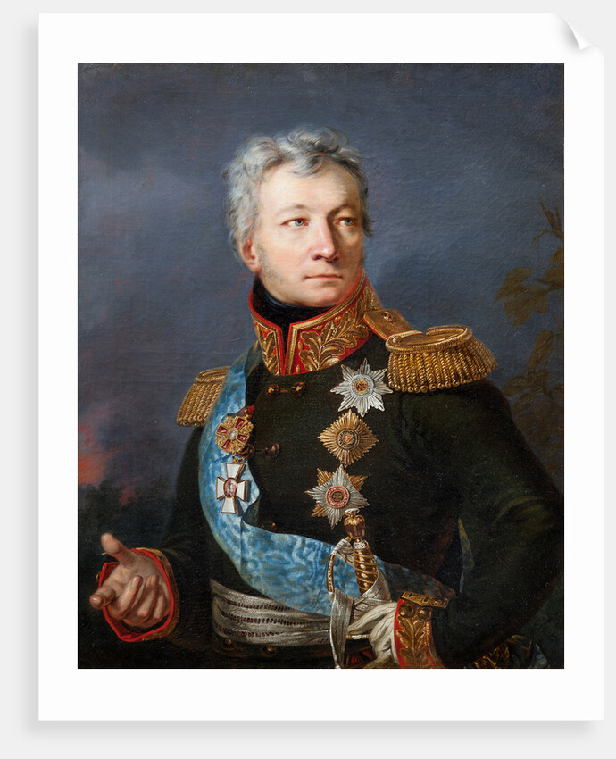 Portrait of General Count Alexander Petrovich Tormasov by Anonymous