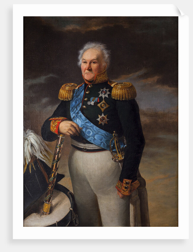 Portrait of Prince Fabian Gottlieb von der Osten-Sacken by Anonymous
