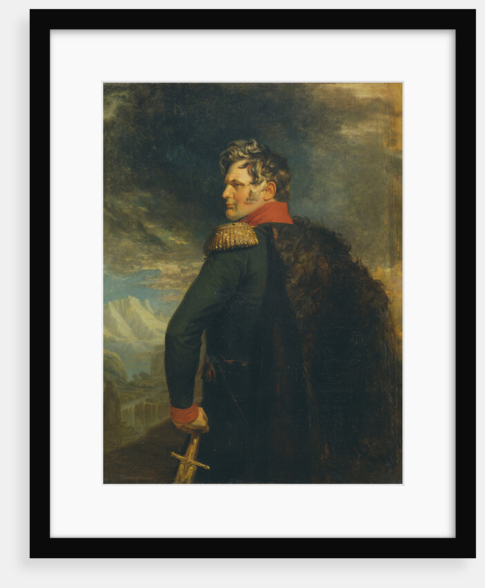 Portrait of the commander-in-chief of the Russian Army on the Caucasus Aleksey Yermolov by Anonymous