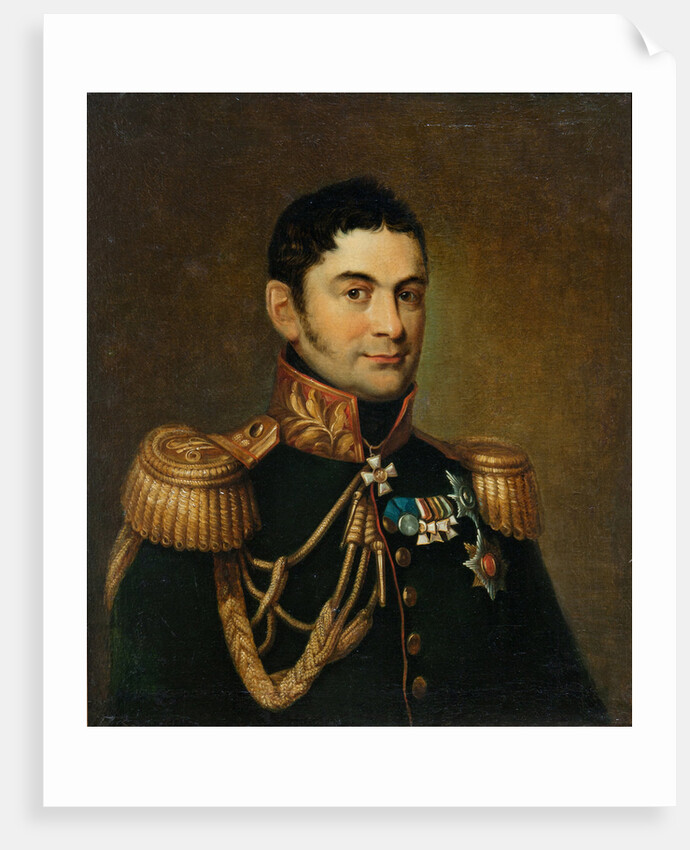 Portrait of Prince Pyotr Mikhaylovich Volkonsky by Anonymous