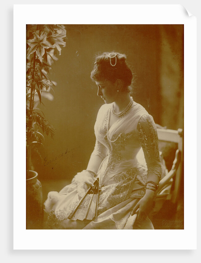 Portrait of Grand Duchess Elizaveta Fyodorovna (1864?1918), Princess Elizabeth of Hesse and by Rhine by Anonymous