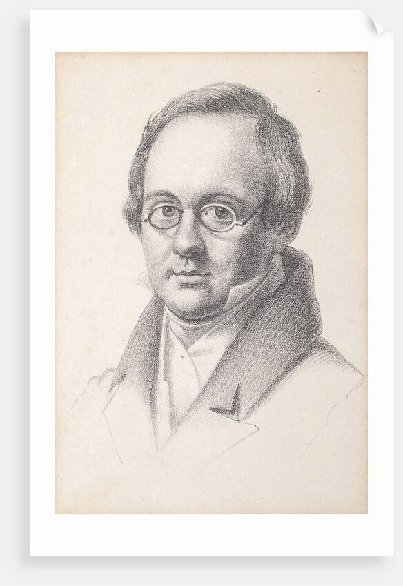 Portrait of the poet Anton Antonovich Delvig by Anonymous