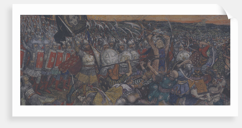 The Battle of Kulikovo on September 8, 1380 by Anonymous