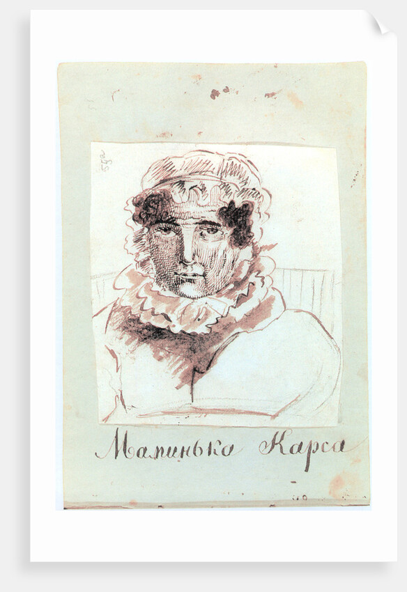 Natalia Ivanovna Goncharova, née Zagryazhskaya by Anonymous