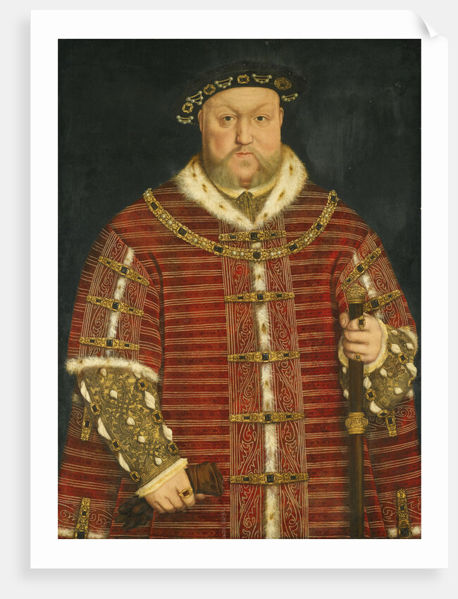 Portrait of King Henry VIII of England by Anonymous