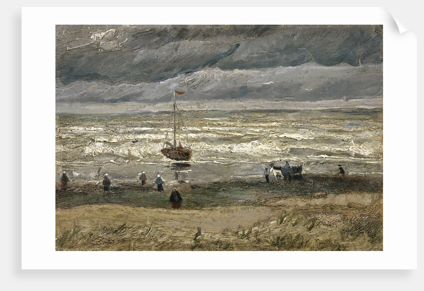 Sea at Scheveningen by Anonymous