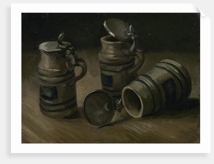 Beer Mugs by Anonymous