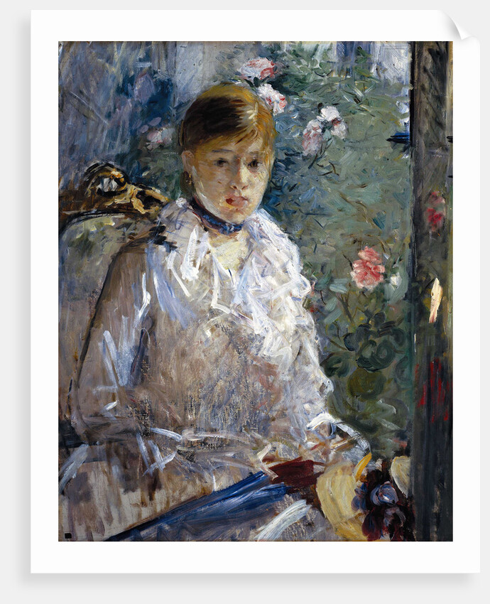 Young Woman at a Window or The Summer by Anonymous