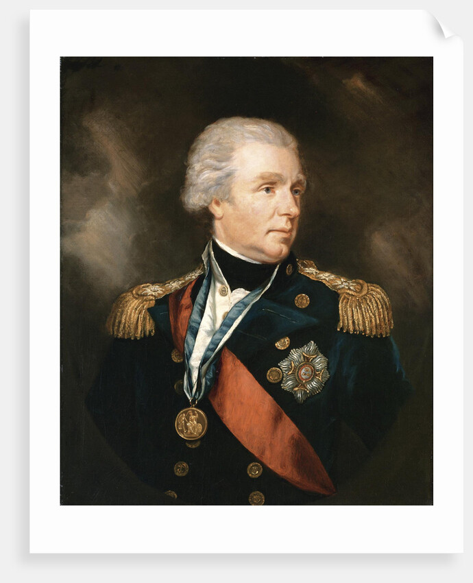 Portrait of the Admiral William Waldegrave, 1st Baron Radstock by Anonymous