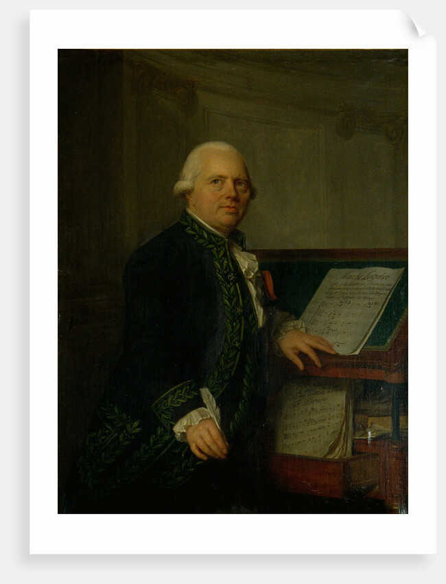 Portrait of the composer François-Joseph Gossec by Anonymous