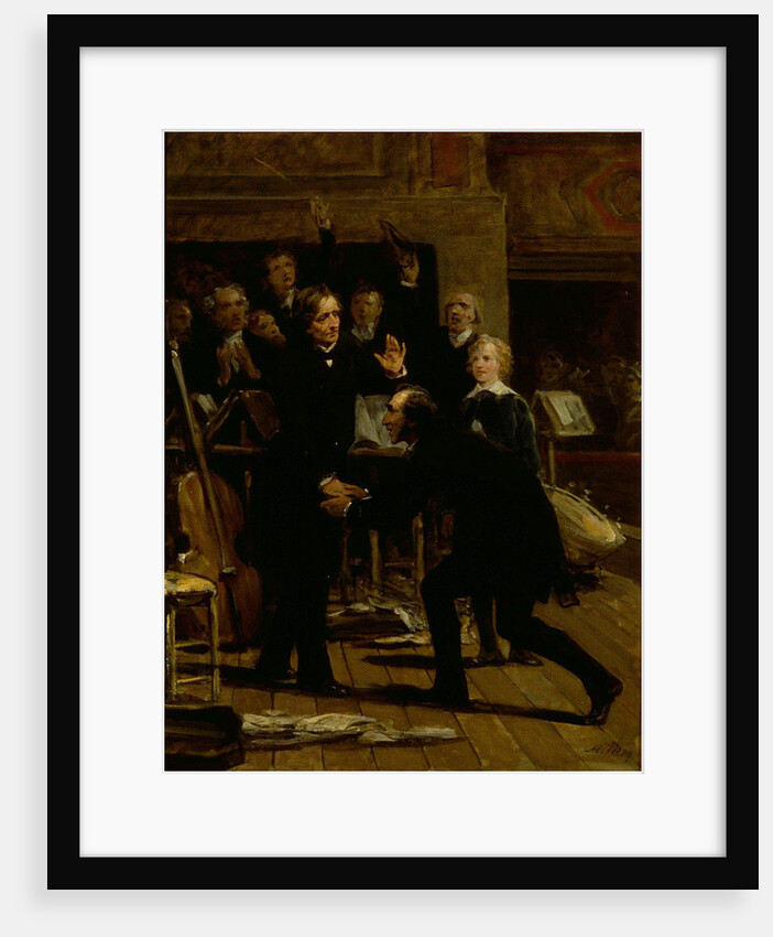 Homage of Paganini to Berlioz at the concert of December 16, 1838 by Anonymous