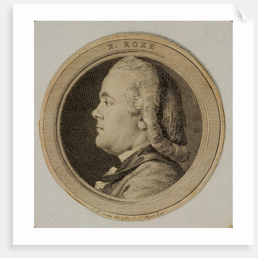 Portrait of the composer Nicolas Roze by Anonymous
