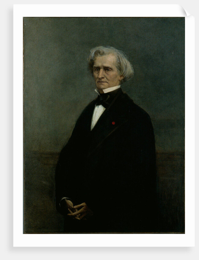 Portrait of the composer Hector Berlioz by Anonymous