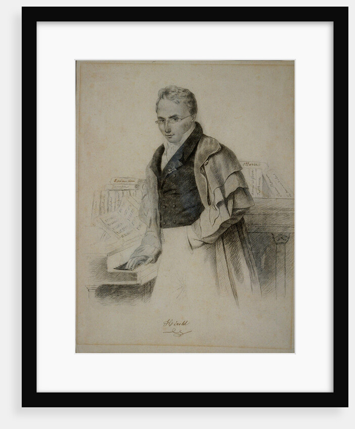 Portrait of the composer Ferdinand Hérold by Anonymous