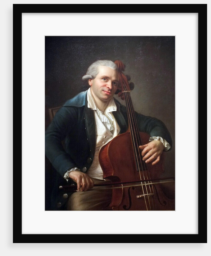 Portrait of the cellist and composer Jean-Louis Duport by Anonymous