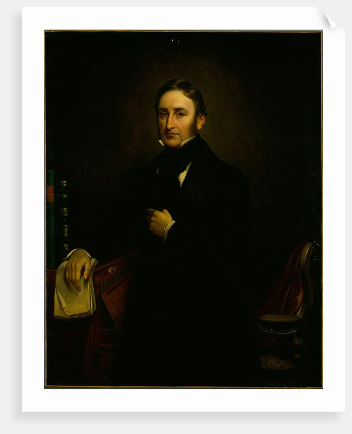 Portrait of the singer Nicolas-Prosper Levasseur by Anonymous